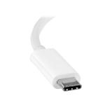 StarTech.com - Adaptador Gráfico USB-C a DVI - Blanco