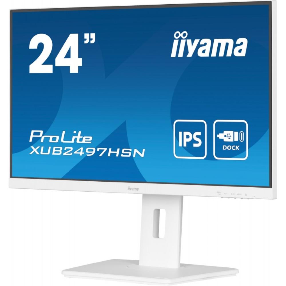 iiyama - ProLite XUB2497HSN-W2 pantalla para PC 60,5 cm (23.8") 1920 x 1080 Pixeles Full HD LED Blanco