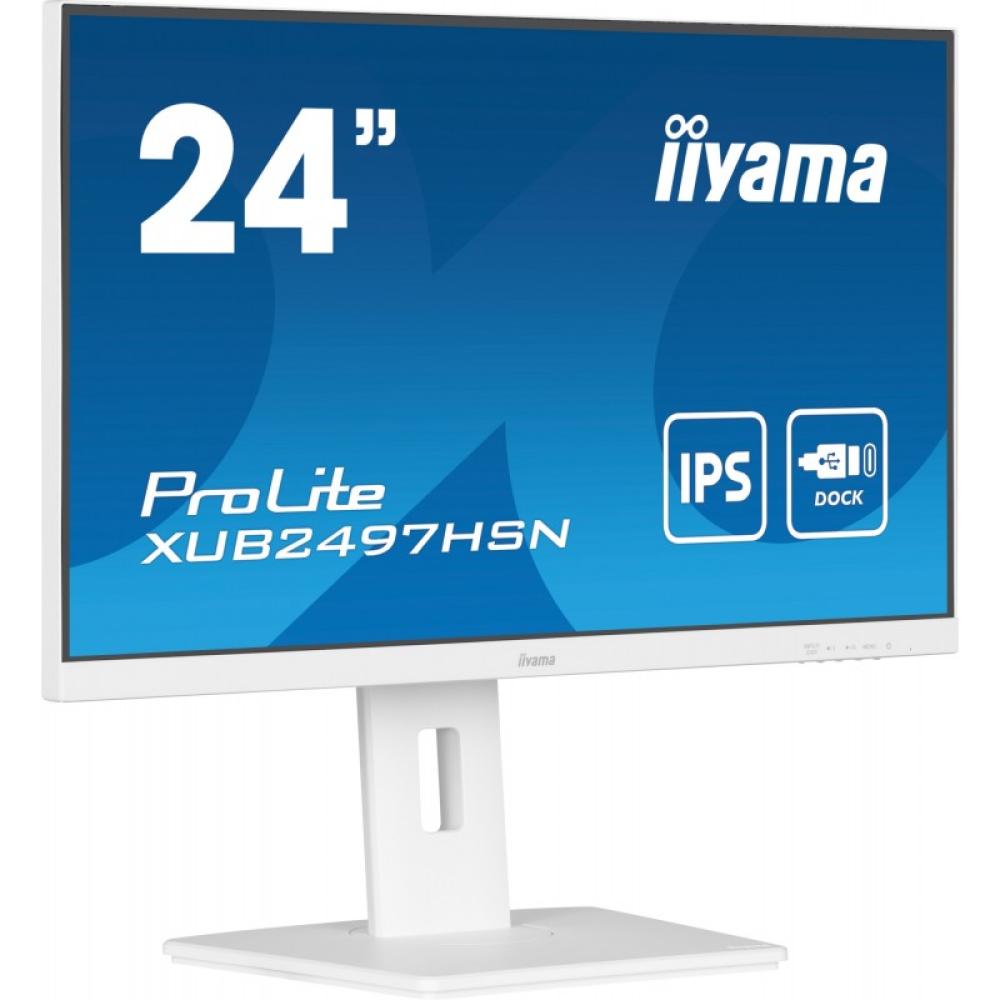 iiyama - ProLite XUB2497HSN-W2 pantalla para PC 60,5 cm (23.8") 1920 x 1080 Pixeles Full HD LED Blanco