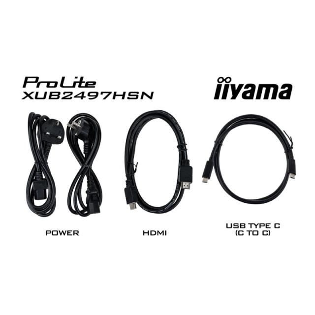 iiyama - ProLite XUB2497HSN-W2 pantalla para PC 60,5 cm (23.8") 1920 x 1080 Pixeles Full HD LED Blanco