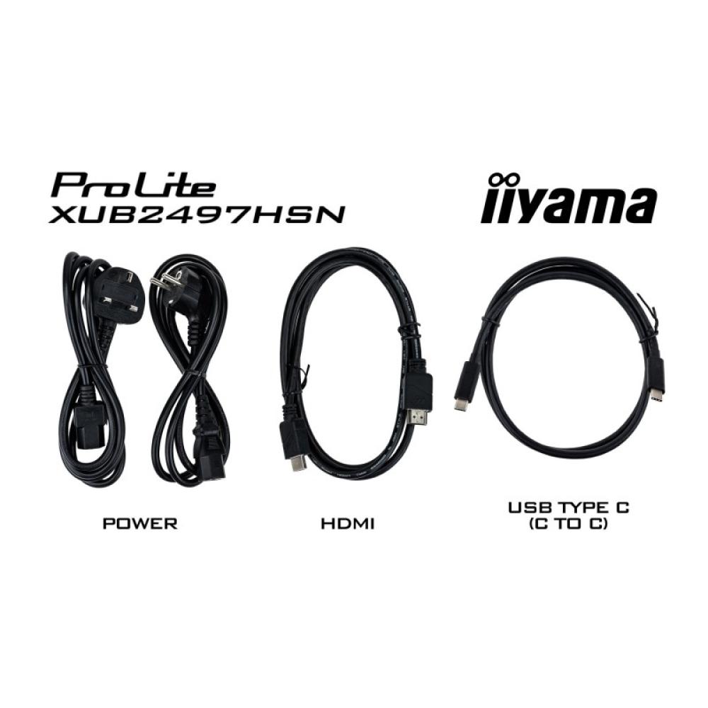 iiyama - ProLite XUB2497HSN-W2 pantalla para PC 60,5 cm (23.8") 1920 x 1080 Pixeles Full HD LED Blanco