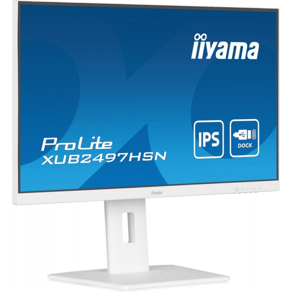 iiyama - ProLite XUB2497HSN-W2 pantalla para PC 60,5 cm (23.8") 1920 x 1080 Pixeles Full HD LED Blanco