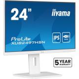 iiyama - ProLite XUB2497HSN-W2 pantalla para PC 60,5 cm (23.8") 1920 x 1080 Pixeles Full HD LED Blanco