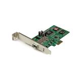 StarTech.com - Tarjeta PCI Express Adaptadora de Red Gigabit con 1 Puerto SFP Abierto - NIC Ethernet PCI-E de Fibra