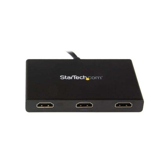 StarTech.com - Adaptador Multimonitor de 3 Puertos - Divisor Splitter de Vídeo DisplayPort a 3x HDMI - Hub MST DP a HDMI -1080p