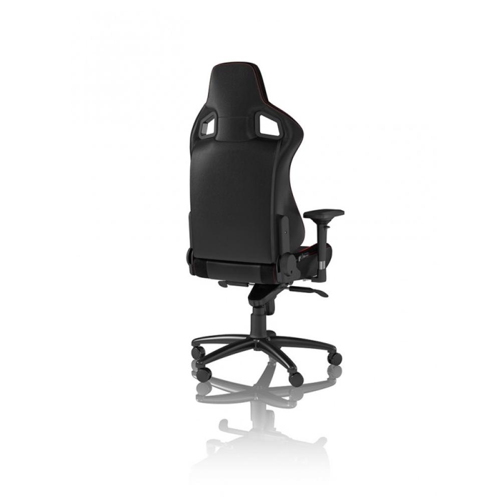 noblechairs - EPIC Silla para videojuegos de PC Asiento acolchado Negro, Rojo
