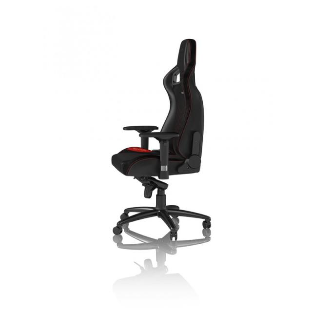 noblechairs - EPIC Silla para videojuegos de PC Asiento acolchado Negro, Rojo