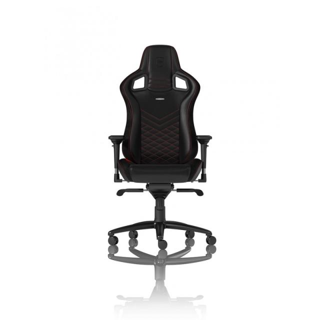 noblechairs - EPIC Silla para videojuegos de PC Asiento acolchado Negro, Rojo