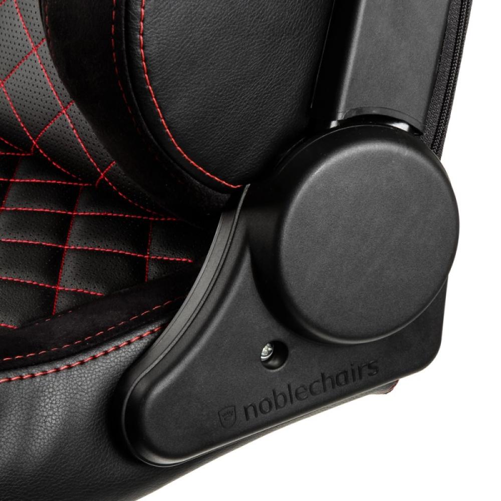 noblechairs - EPIC Silla para videojuegos de PC Asiento acolchado Negro, Rojo