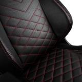 noblechairs - EPIC Silla para videojuegos de PC Asiento acolchado Negro, Rojo