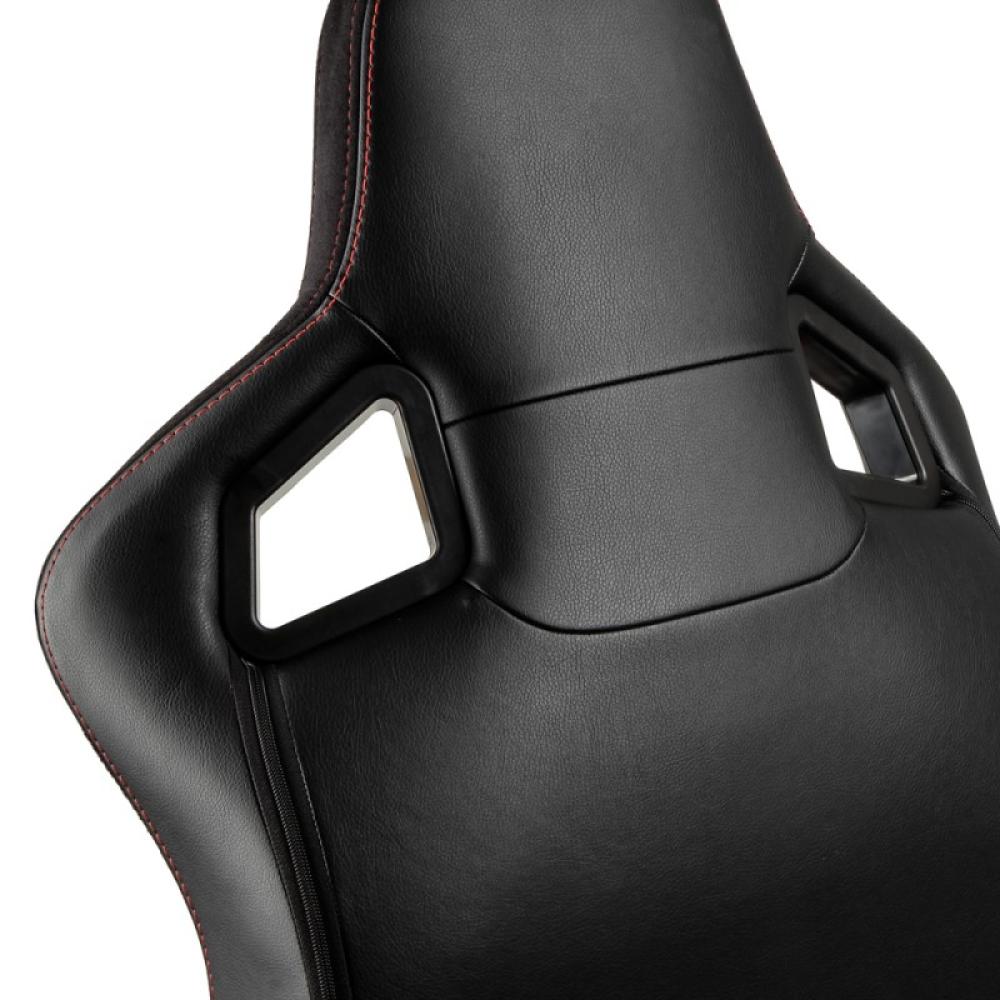 noblechairs - EPIC Silla para videojuegos de PC Asiento acolchado Negro, Rojo