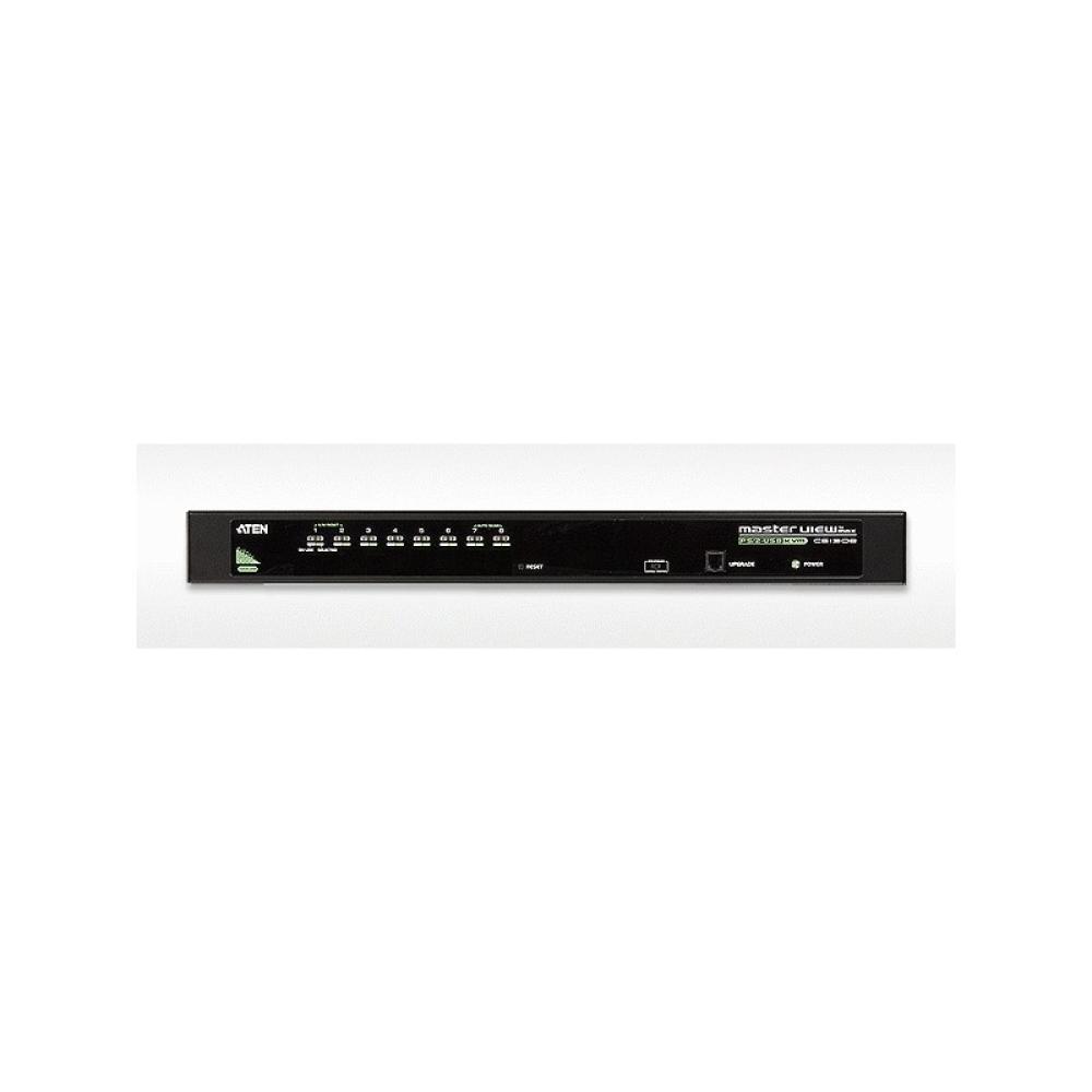 ATEN - CS1308 interruptor KVM Montaje en rack Negro