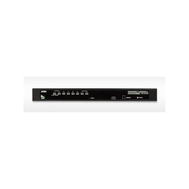 ATEN - CS1308 interruptor KVM Montaje en rack Negro