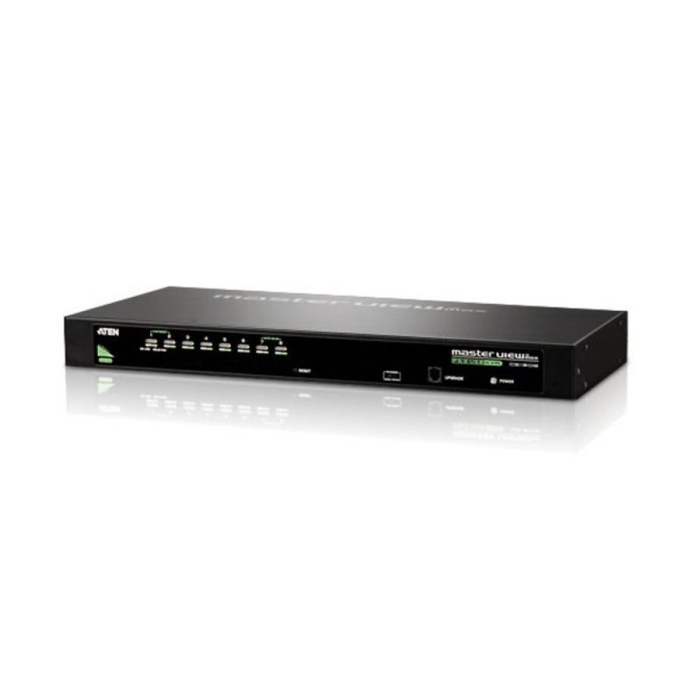 ATEN - CS1308 interruptor KVM Montaje en rack Negro