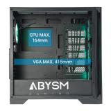 ABYSM - Danube Mura BX300 Black ARGB Torre Negro