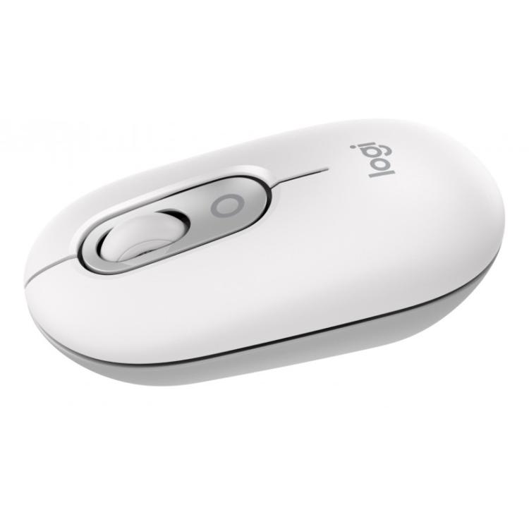 Logitech - POP Mouse, ratón inalámbrico Bluetooth compacto y portátil con botones programables y clics discretos, t - 910-007411