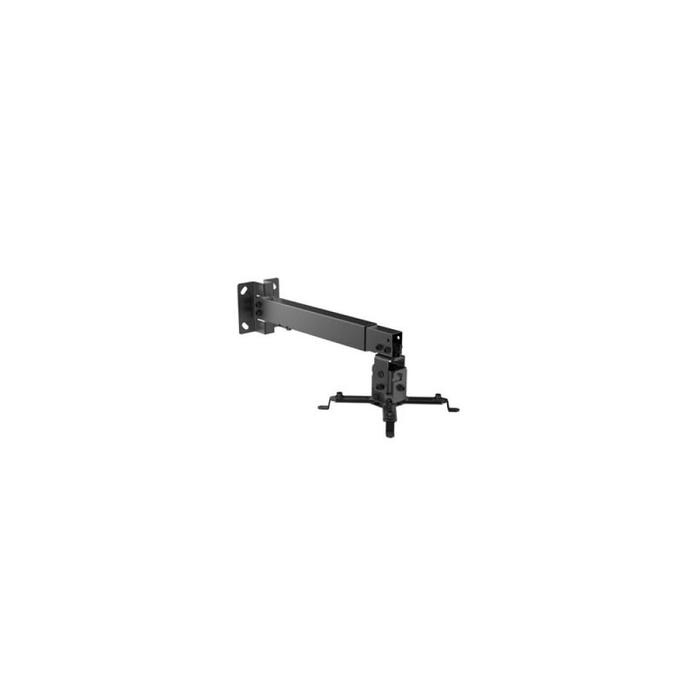 Equip - Soporte de pared de techo para proyector, negro