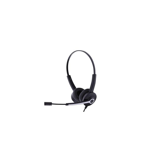 T''nB - ACTIV 200S Auriculares Alámbrico Diadema Oficina/Centro de llamadas Negro