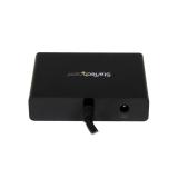 StarTech.com - Hub MST de 3 Puertos DisplayPort 1.2 - Divisor Splitter DP de 3 Monitores - Adaptador DP a 2x DisplayPort 4K 30Hz