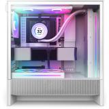 NZXT - H5 Flow RGB Midi Tower Blanco
