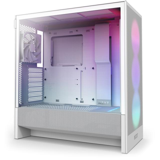 NZXT - H5 Flow RGB Midi Tower Blanco