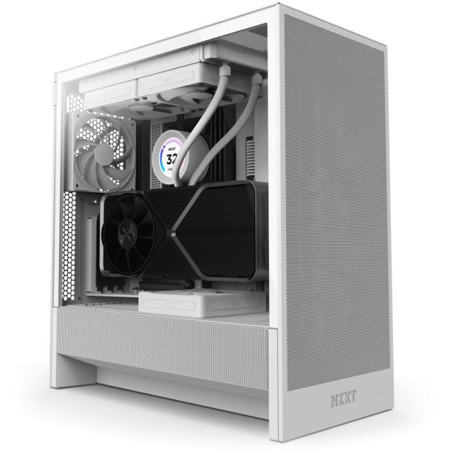NZXT - H5 Flow Midi Tower Blanco