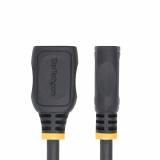 StarTech.com - Cable HDMI 2.0 de Extensión Alargador de 3ft (1m) - Cable HDMI de Alta Velocidad Ahorrador de Puertos - 4K 60Hz -