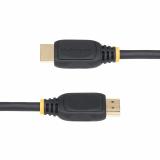 StarTech.com - Cable HDMI 2.0 de Extensión Alargador de 3ft (1m) - Cable HDMI de Alta Velocidad Ahorrador de Puertos - 4K 60Hz -