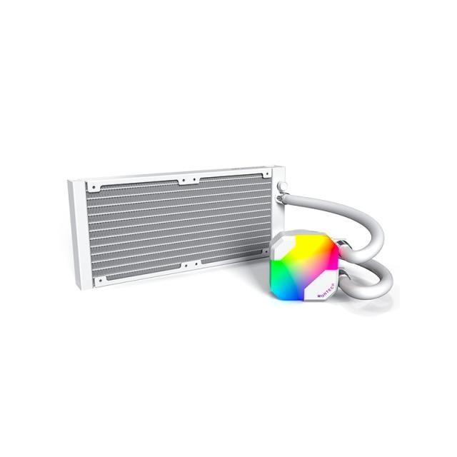 Montech - HyperFlow ARGB 240 Procesador Sistema de refrigeración líquida todo en uno 12 cm Blanco 1 pieza(s)