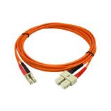 StarTech.com - Cable Patch de Fibra Duplex Multimodo 50/125 2m LC - SC