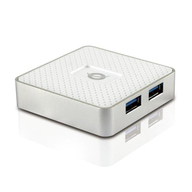 Conceptronic - HUBBIES03W USB 3.2 Gen 1 (3.1 Gen 1) Type-A 5000 Mbit/s Blanco