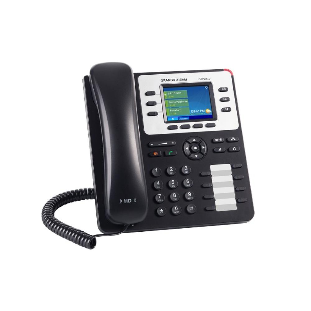 Grandstream Networks - GXP2130 v2 teléfono IP Negro, Gris 3 líneas TFT