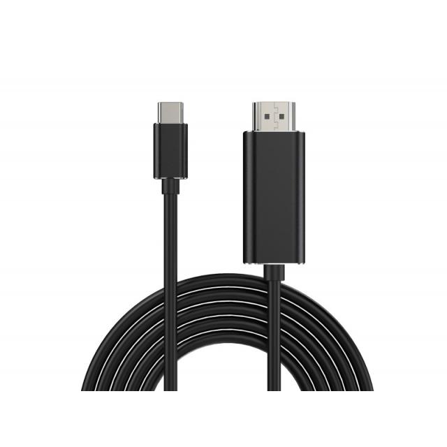 Conceptronic - ABBY04B adaptador de cable de vídeo 2 m USB Tipo C HDMI