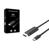 Conceptronic - ABBY04B adaptador de cable de vídeo 2 m USB Tipo C HDMI
