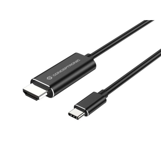 Conceptronic - ABBY04B adaptador de cable de vídeo 2 m USB Tipo C HDMI