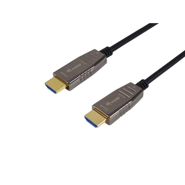 Equip - 119455 Cable óptico activo HDMI 2.1, 50 m, 8K/60 Hz, 4K/120 Hz