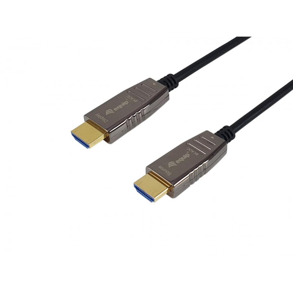 Equip - 119455 Cable óptico activo HDMI 2.1, 50 m, 8K/60 Hz, 4K/120 Hz