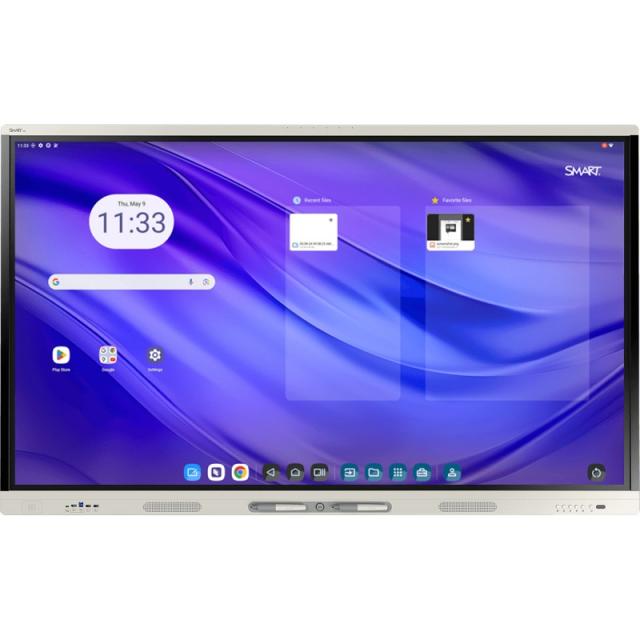 SMART Technologies - MX pizarra blanca interactiva 165,1 cm (65") 3840 x 2160 Pixeles Pantalla táctil Plata USB / Bluetooth
