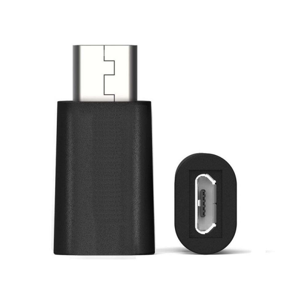 Ewent - EW-100517-000-N-P cambiador de género para cable USB 3.1 C USB 2.0 Micro Negro, Plata