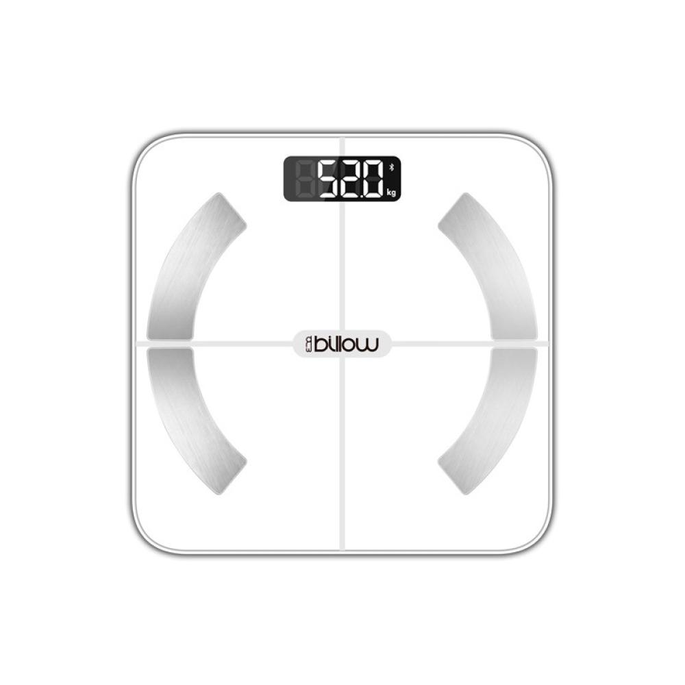 Billow - XFIT báscula de baño Rectángulo Blanco Báscula personal electrónica