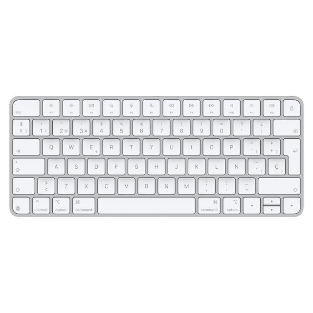 Apple - Magic teclado Universal USB + Bluetooth QWERTY Español Blanco - MXCL3Y/A