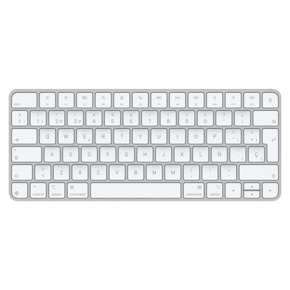 Apple - Magic teclado Universal USB + Bluetooth QWERTY Español Blanco - MXCL3Y/A