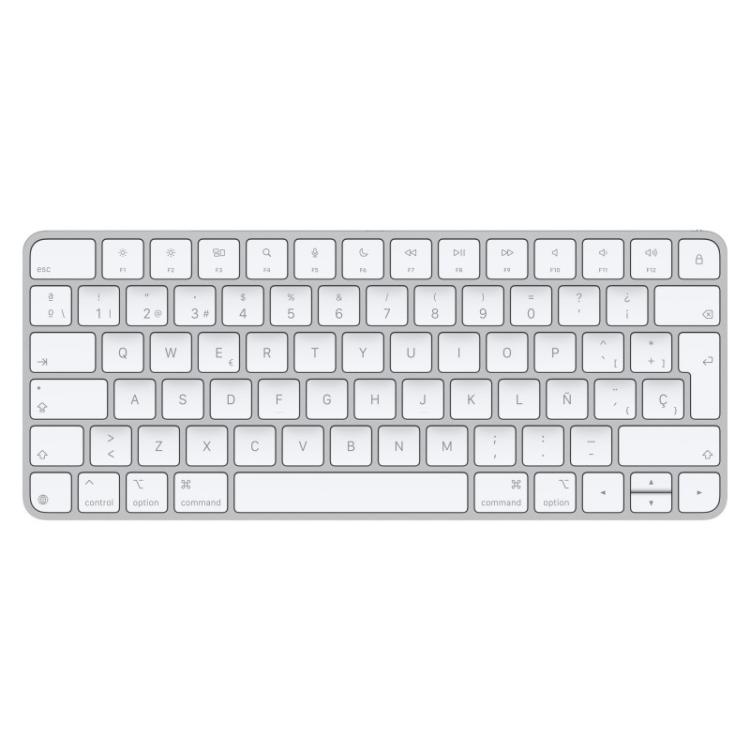 Apple - Magic teclado Universal USB + Bluetooth QWERTY Español Blanco - MXCL3Y/A