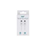 T''nB - WTCUSBC01 cable USB 1 m USB C Blanco