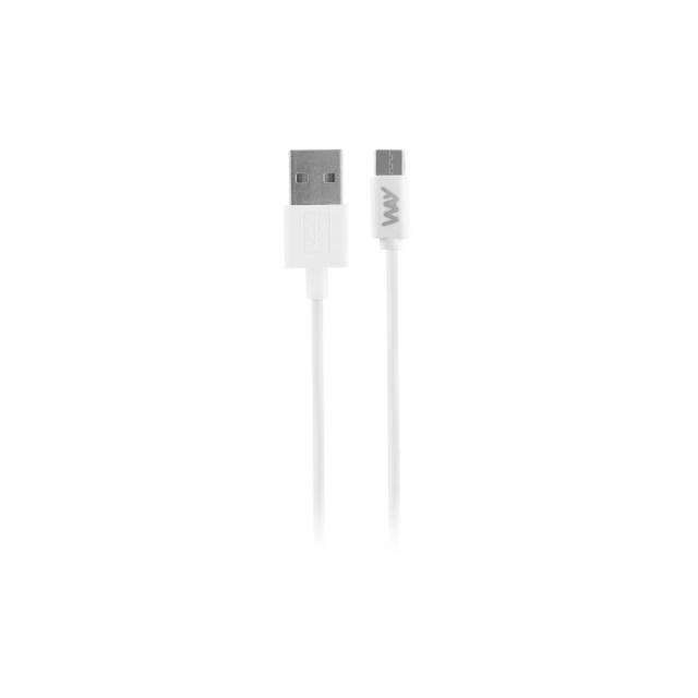 T''nB - WTCUSB1 cable USB 1 m USB C USB A Blanco