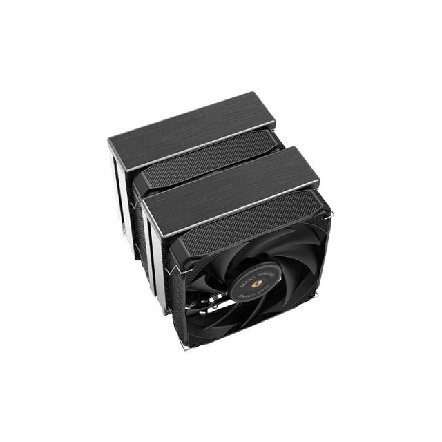 Mars Gaming - MCPU-XU9, Disipador CPU Doble Torre, TDP 400W, 2x Ventiladores de Aspas Híbridas y Rodamiento FDB de Cobre Hiperba