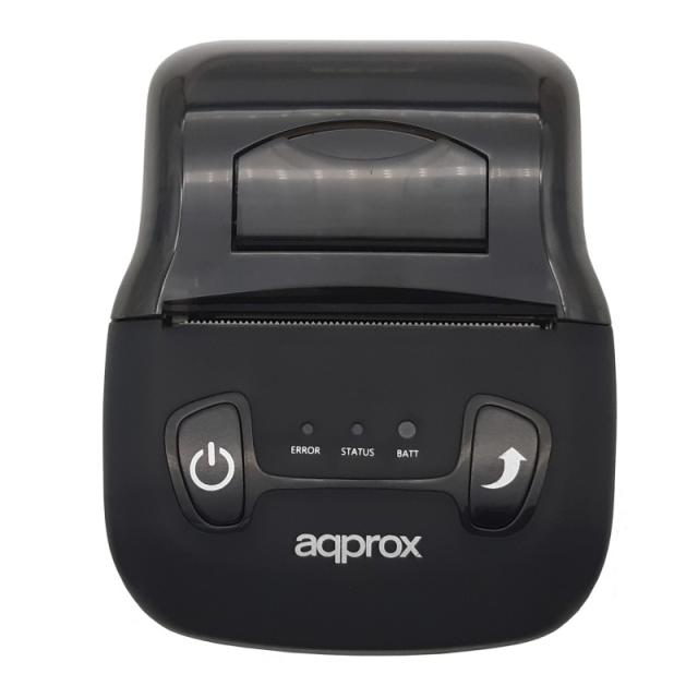 Approx - appPOS58PORTABLE+ 203 x 203 DPI Inalámbrico y alámbrico Térmico Impresora portátil