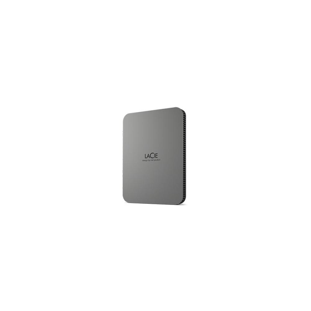 LaCie - Mobile Drive Secure disco duro externo 2 TB USB Tipo C 3.2 Gen 1 (3.1 Gen 1) Gris