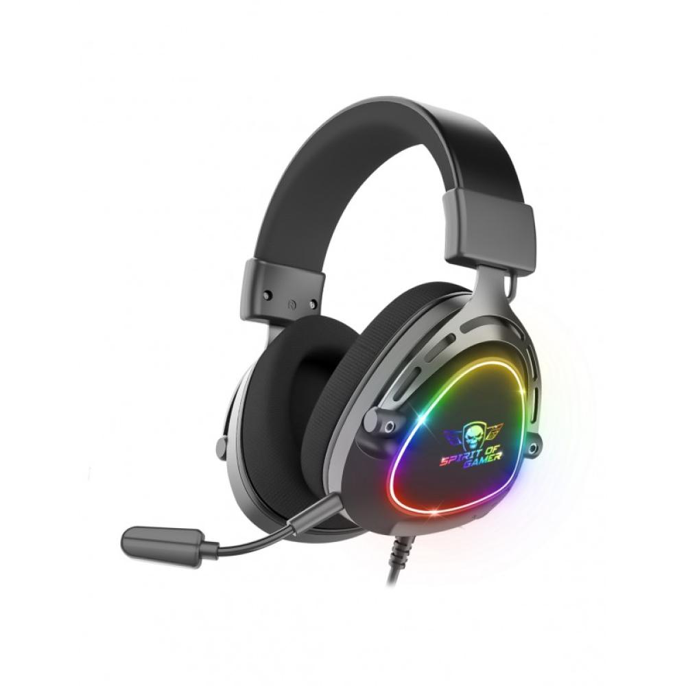 Spirit of Gamer - MIC-EH40BK auricular y casco Auriculares Alámbrico Diadema Llamadas/Música Negro