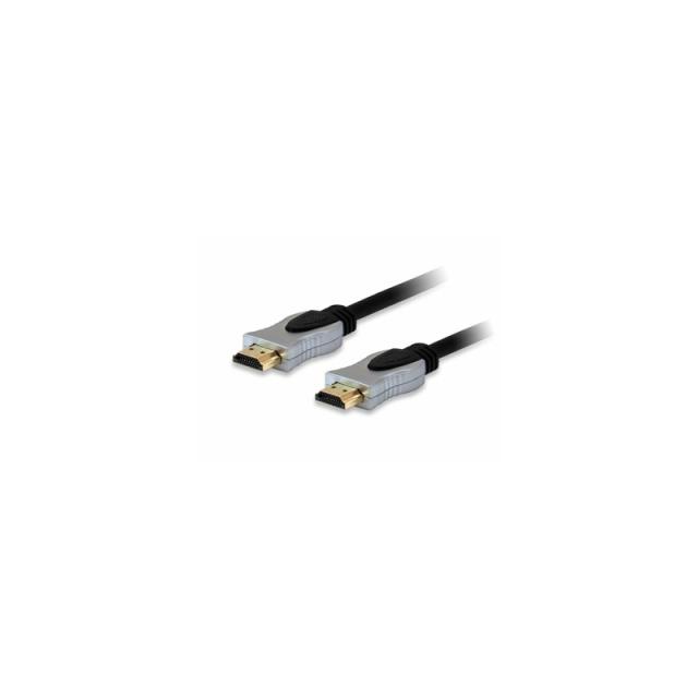 Equip - 119346 Cable HDMI 2.0, carcasa de aluminio, 7,5 m, 4K/60 Hz